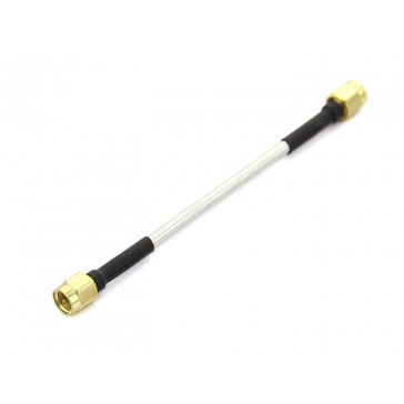 SMA M/M 6GHz Cable Semi-Flexible RG402 - 10cm