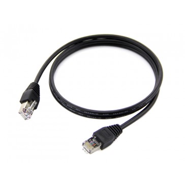 Cable Ethernet Negro - 1 Metro