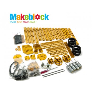 Kit de Robótica Novedoso y Completo Makeblock – Dorado