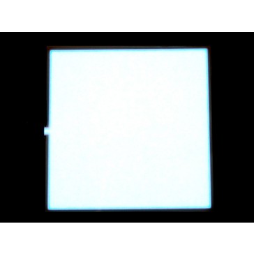EL Panel - Luz Azul 10cm x 10cm