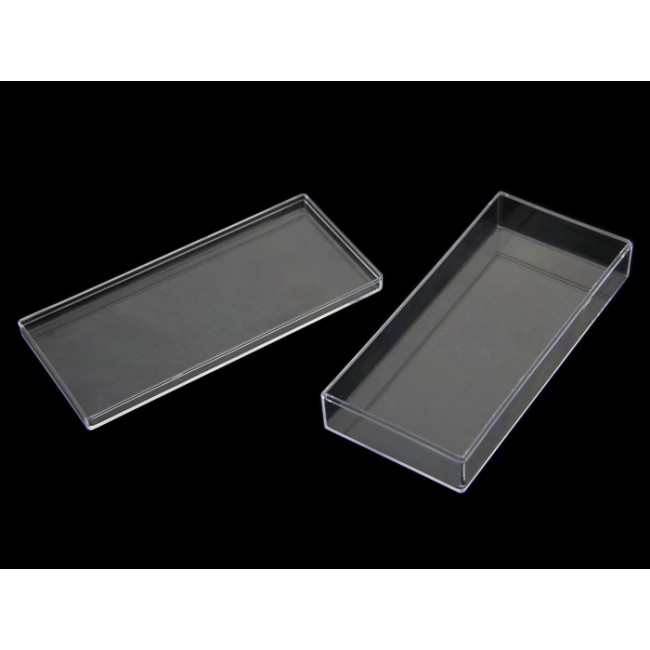 PS(Poliestireno) Caja transparente - 130x60x25 mm