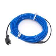 Cable Electroluminiscente Azul - 3m