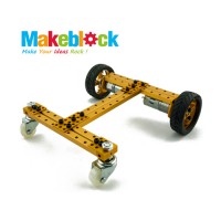 Kit de Robot doble tracción Makeblock - Dorado (DESCONTINUADO)