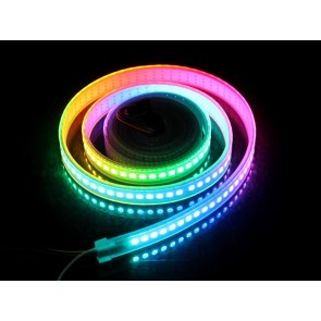 Tira flexible LED Digital RGB a prueba de agua 144 LED/metros a 2 metros