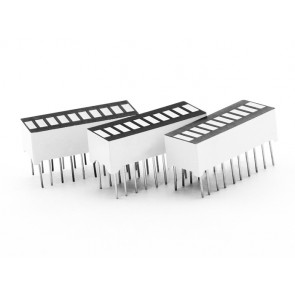 Barra LED de 10 segmentos - Ámbar