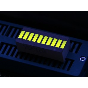 Segmento 10 LEDs - amarillo verde