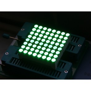 Matriz LED 38mm 8x8 -Verde