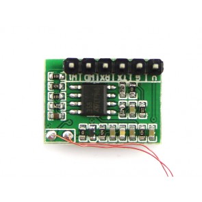 Mini Modulo RFID 125Khz - Puerto LED/Zumbador Externo (Distancia de Lectura 70mm)