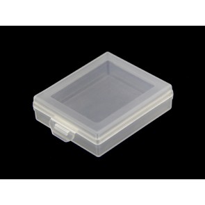 Estuche de almacenamiento de plástico - pequeña y transparente