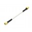 SMA M/M 6GHz Cable Semi-Flexible RG402 - 10cm