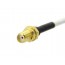 SMA M/F 6GHz cable semi - flexible RG402 - 10cm 2