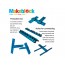 Kit de robot configurable 2WD Makeblock-Azul