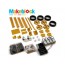 Kit de robot configurable Makeblock 4WD - Dorado