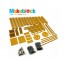 Kit de extensión de estructuras Makeblock - Dorado