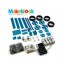 Kit de robot configurable 4WD Makeblock-Azul