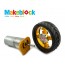 Kit de motor Makeblock 25mm- Dorado