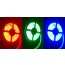 Tira de LED RGB impermeable flexible - 60 LED-(1m)
